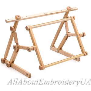 Cross Stitch Embroidery <b>Frame</b> Beech Wood Rectangular Home Craft Durable - Product Image 3