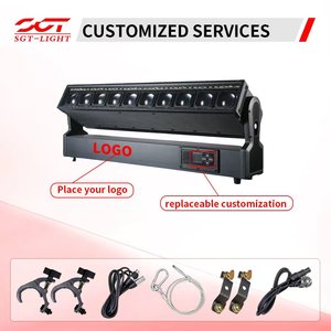 Luces LED de escenario tipo Dotline de 10x60W, DMX, IP67, impermeables, tipo Rattlesnake, con efecto Beam Wash, <span class=keywords><strong>Pixel</strong></span> Light, Moving Head, RGBW, para discotecas - Product Image 4