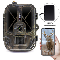 Caméra de chasse 4G 4K 36MP avec application pour la faune, HC-940Pro-LI, LED IR invisibles, vision nocturne, 120 degrés, étanche IP66