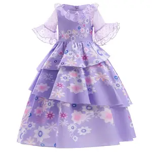 Vestido de princesa para niña, disfraz de Halloween, Cosplay para bebé, ropa de fiesta de cumpleaños y Carnaval, HH