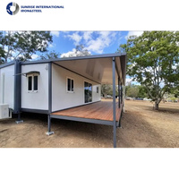 Maison de conteneur d'expédition mobile de luxe préfabriquée en Nouvelle-Zélande de haute qualité et à prix compétitif pour la vente en gros en Chine