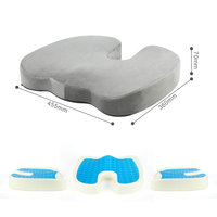 Lianda haute densité voiture refroidissement Gel coussin de siège mousse à mémoire chaise de bureau ergonomique coussin de siège confortable