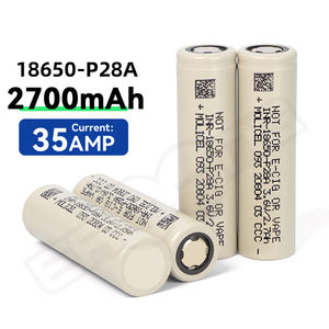 Baterai Molicel P28A 18650 INR18650 P28A Original <span class=keywords><strong>3</strong></span>.6V 2800mAh Grade A 18650 Baterai Lithium Silinder Baterai Ion Lithium - Product Image 2