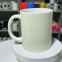 Mug en céramique personnalisé 11 oz noir avec poignée, design qui brille dans le noir, pour cadeaux, tasse individuelle, motif photo, mug noir à sublimation