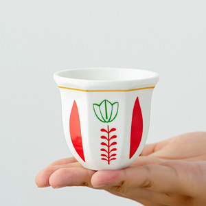 100ml Mini Octagonal Arab Ceramic Espresso & Turkish Flower Tea Cup-Party Reusable Best-selling in Middle East - Product Image 6