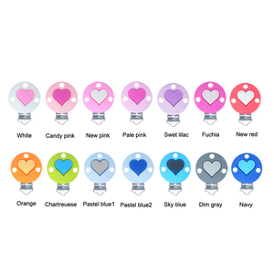 Ours en peluche Forme <span class=keywords><strong>Tetine</strong></span> Silicone Selectionnable <span class=keywords><strong>Dentition</strong></span> Jarretelles Clip Les clips en silicone - Product Image 4