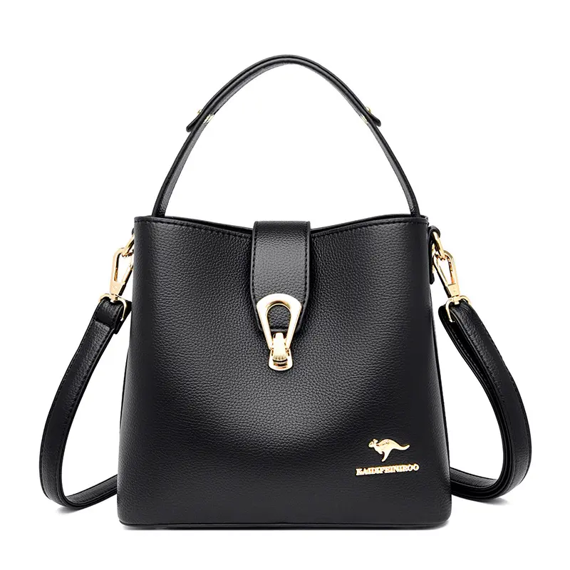 Pu Leather Handbags Fashion Vintage Letter Bags Women Handbags Ladies Casual Tote Women Bags Shoulder Bag