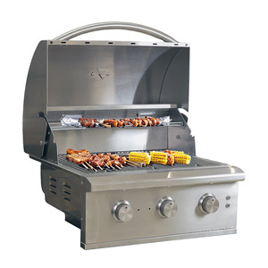 Grill <span class=keywords><strong>BBQ</strong></span> a <span class=keywords><strong>Gas</strong></span> Propano da Esterno Multifunzione in Acciaio Inossidabile Rinforzato con Bruciatore a Infrarossi Integrato - Product Image 3