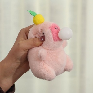 Peluche Capybara Douce, Petite Poupée, Porte-clés, Décoration de Sac à Dos, Pendentif en Coton PP, Anti-stress - Product Image 2