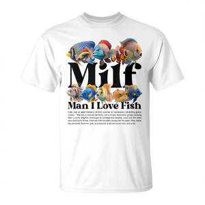 Camiseta Milf Man I Love Fish, camiseta de pesca con humor para adultos, para hombres y mujeres - Product Image 2