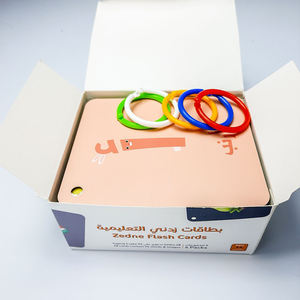 Tableau périodique personnalisé apprentissage enfants planche à dessin Alphabet arabe mots Multiplication cartes Flash infirmière cartes cognitives - Product Image 3