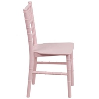 Chaise Chiavari empilable en plastique durable pour enfants, idéale pour la restauration hôtelière