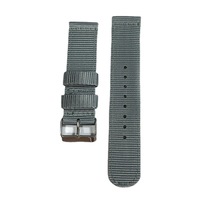 Bracelet de montre en nylon pur imperméable de 18 mm, 20 mm, 22 mm avec boucle ardillon, deux pièces, pour montres connectées – Fournisseur d'usine
