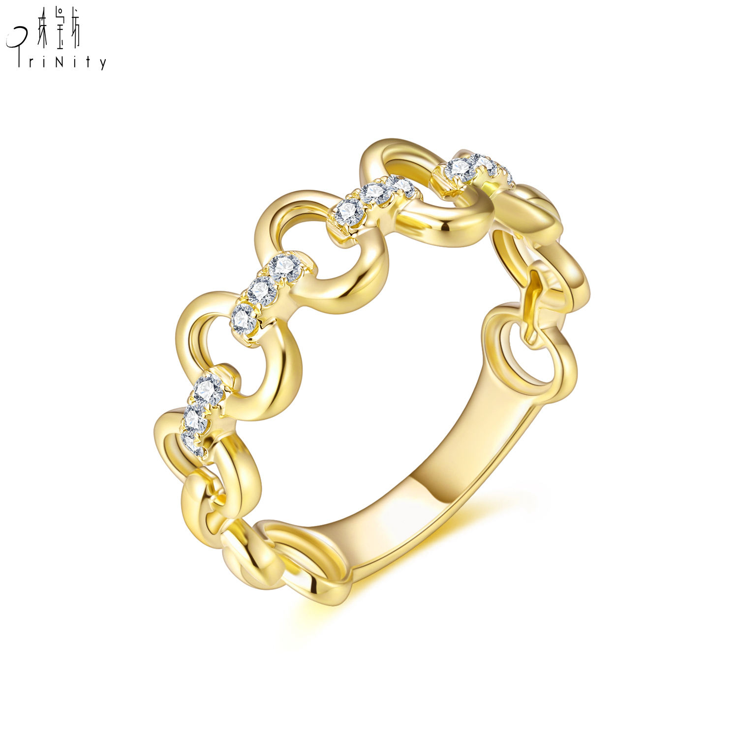 ทองคำ 18K สีเหลือง