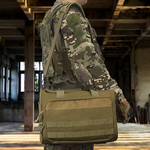 กระเป๋าแทคติคอลทนทานใส่ของได้เยอะ,กระเป๋าเดินทางทรงกระบอกสำหรับท่องเที่ยวกลางแจ้งกระเป๋าสำหรับใส่อุปกรณ์ออกกำลังกายแนวยุทธวิธี - Product Image 6