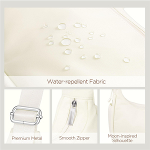 <span class=keywords><strong>Sac</strong></span> à bandoulière en nylon personnalisé avec fermeture éclair, chaînes, résistant à l'eau, design fashionista, pour <span class=keywords><strong>femme</strong></span>, modèle New Moon Tiny - Product Image 3