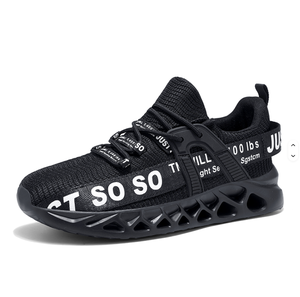 Chaussures de sport et décontractées tendance, respirantes, légères, avec empeigne en tricot, semelle EVA, douces et confortables - Product Image 1