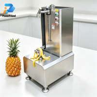 Éplucheuse électrique de citrouilles, melons, papayes et ananas 0,75-1,5 kW 5 kg/h pour usines de transformation et restaurants