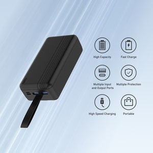 Bluetimes 30000mAh USB-C les banques d'alimentation de charge rapide Smart LED Display ABS Power Bank - Product Image 4