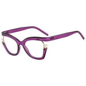 Lunettes pour femmes avec perles certifiées ISO9001, parfaites pour prendre des photos et s'enregistrer dans les restaurants en plein air et les salons de thé - Product Image 3