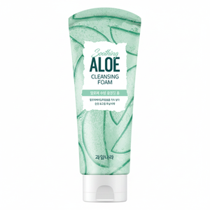 Fruit Country Lively Aloe Facial Cleanser 130g Soothing Cleansing <b>Foam</b> <b>Model</b> Daiso1738 - Product Image 2