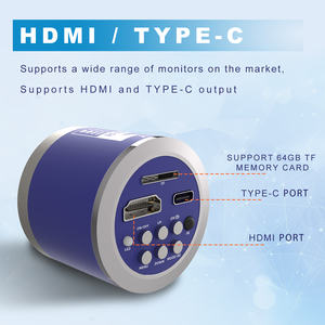 <span class=keywords><strong>Microscope</strong></span> numérique YIZHAN 4K 48MP avec grossissement 215x Enregistreur vidéo 1080P 60fps Lumière annulaire LED réglable pour test PCB - Product Image 3
