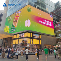 Écran d'affichage LED publicitaire extérieur ultra-lumineux, certifié ETL, panneau d'affichage numérique étanche, panneau mural vidéo P6.67