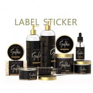 Etiquetas Adhesivas de Alta Calidad, Resistentes al Agua, con Acabado Brillante/Mate, Color Personalizado, para Envases de Perfumes y Cosméticos, para Botellas y Frascos con Logotipo - Product Image 1