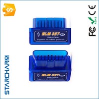 Lector de Códigos Inalámbrico OBD II Elm327 V2.1 Starcharm B02 con Certificación CE, Compatible Universalmente con Autos Basados en Protocolos OBD 2