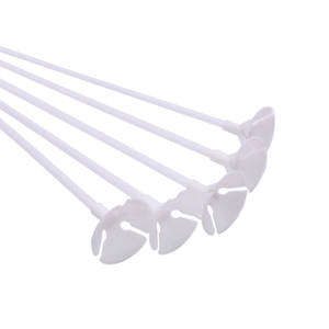 Bâtonnets de ballons Bobo en forme de cœur, 40 cm, en plastique, pour fête, fête des mères, remise de diplôme, Saint-Valentin - Product Image 3