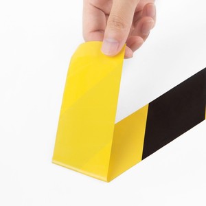 Bande d'avertissement de sécurité en Pvc, mm, aquarium, route, noir, <span class=keywords><strong>jaune</strong></span>, haute viscosité - Product Image 6