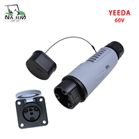 Accessoires pour voiturettes de golf YEEDA Y-30 : Ensemble prise et fiche 48V/60V universel pour Club Car, E-Z-GO, Buggy, Voiturette de navette