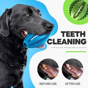 Juguetes Dispensadores de Golosinas para Perros, Juguetes de Goma para Limpiar los Dientes, Ecológicos, para Cachorros - Product Image 6