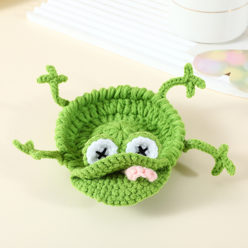 Dessous de verre grenouille verte