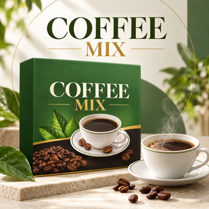 กาแฟสำเร็จรูปผสมผงเสริมพลังงาน รับผลิตแบบ OEM แบรนด์ส่วนตัว อาหารเสริมสุขภาพ โลโก้สั่งทำได้ - Product Image 3