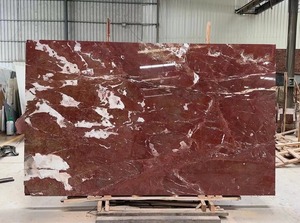 Hiện đại chất lượng cao gạch đá cẩm thạch đỏ cho khách sạn trong nhà biệt thự sàn tường cầu thang phòng tắm Vanity nhà bếp Countertop đá cẩm thạch tự nhiên - Product Image 3