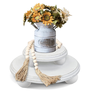 Présentoir en bois empilable de style rustique antique poli pour la décoration et l'exposition de <span class=keywords><strong>table</strong></span> de cuisine - Product Image 1