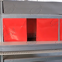 Nid de ponte automatique de haute qualité volaille poulet équipement de ferme couche équipement d'élevage matériau galvanisé à chaud nid de ponte