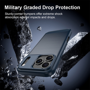 <span class=keywords><strong>Coque</strong></span> de téléphone en TPU souple en fibre de carbone, couverture intégrale brossée, antichoc, épaissie pour <span class=keywords><strong>Huawei</strong></span> Mate 70 Pro+/P10 <span class=keywords><strong>Lite</strong></span>/Pura 80 Pro - Product Image 4