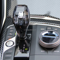 Accesorios Interiores para Automóviles BMW Serie 3 4 5 6 7 G01 G03 G30 G11 G12 X3 X4 X5 X6, Perilla de Cambio de Marchas de Cristal, Empuñadura de Cristal