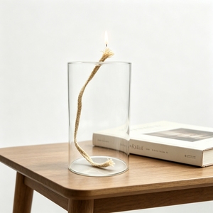 Vendita all'Ingrosso di <span class=keywords><strong>Portacandele</strong></span> e Lampade a Olio in <span class=keywords><strong>Vetro</strong></span> Trasparente Fatte a Mano, Decorazioni per la Casa in Stile Europeo, Ornamenti Creativi - Product Image 4