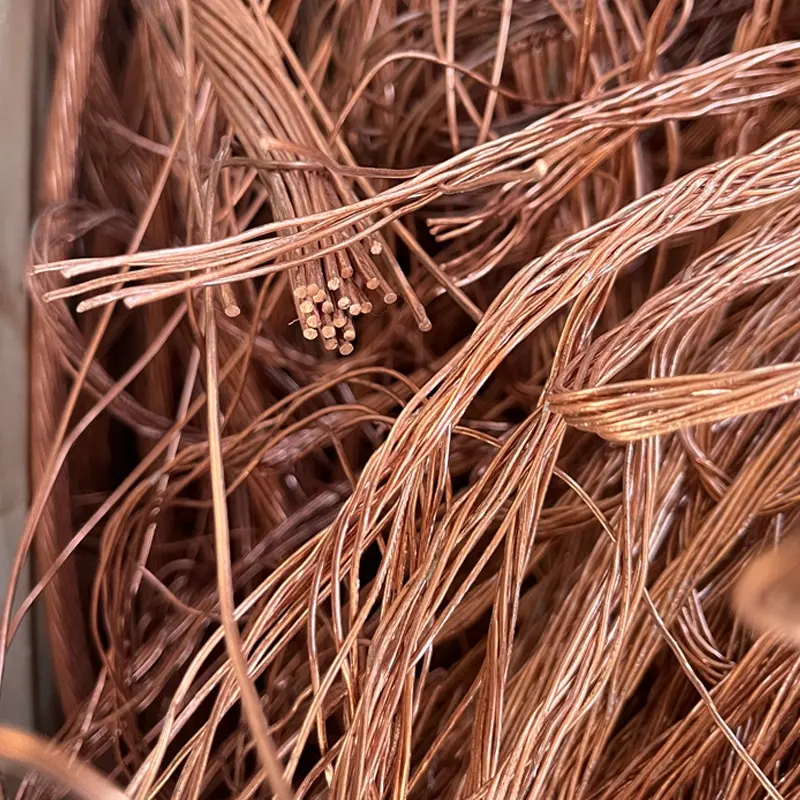 99.99% Copper Scraps pure millbery Copper Wire Scrap /Cooper Ingot /Scrap Copper Price