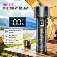 Senter Aluminium Alloy Putih XTE 365 UV Light, Dapat Diisi Ulang, Tahan Air, untuk Kegiatan Luar Ruangan, Deteksi Urine Hewan Peliharaan, dan Deteksi Mata Uang