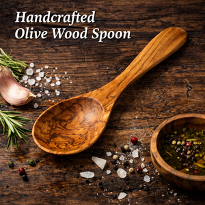 Cuchara de Madera de Acacia de Hoja Pequeña al por Mayor, Cuchara de Cocina de Madera Natural Hecha a Mano, Utensilio de Cocina Seguro para Alimentos, Logotipo Personalizado OEM Disponible - Product Image 6