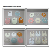 Meilleurs bavoirs pour bébé à volants de couleur claire, doux, respirants et confortables en coton mousseline pour nouveau-né