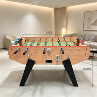 Table de baby-foot commerciale 5FT à monnayeur en MDF, jeu interactif parent-enfant, à vendre