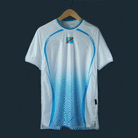 Grosir Pabrik 2526 Jersey Klub Sepak Bola Afrika Kongo Maroko Mali Ghana 100% Poliester Unisex Murah Pemain Maillot De Foot