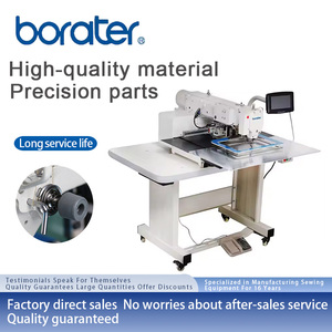 Máquina <span class=keywords><strong>de</strong></span> Coser Computarizada Industrial Borater B 3020, Área <span class=keywords><strong>de</strong></span> <span class=keywords><strong>Costura</strong></span> <span class=keywords><strong>de</strong></span> 30x20cm, Alta Velocidad, Fácil Operación, para Prendas <span class=keywords><strong>de</strong></span> Vestir y Uso Doméstico - Product Image 3