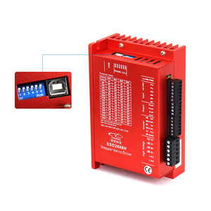 WaveTopSign YAKO Nema34 12N.<span class=keywords><strong>m</strong></span> 6A Kit Motore Stepper a Circuito Chiuso con Driver, Diametro Albero 14mm, 2 Fasi con Cavo 3M YK286EC156A1+ESD2608H - Product Image 3