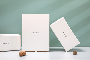 Emballage de produit personnalisé petite boîte de papier en carton blanc avec impression boîte d'expédition postale - Product Image 6